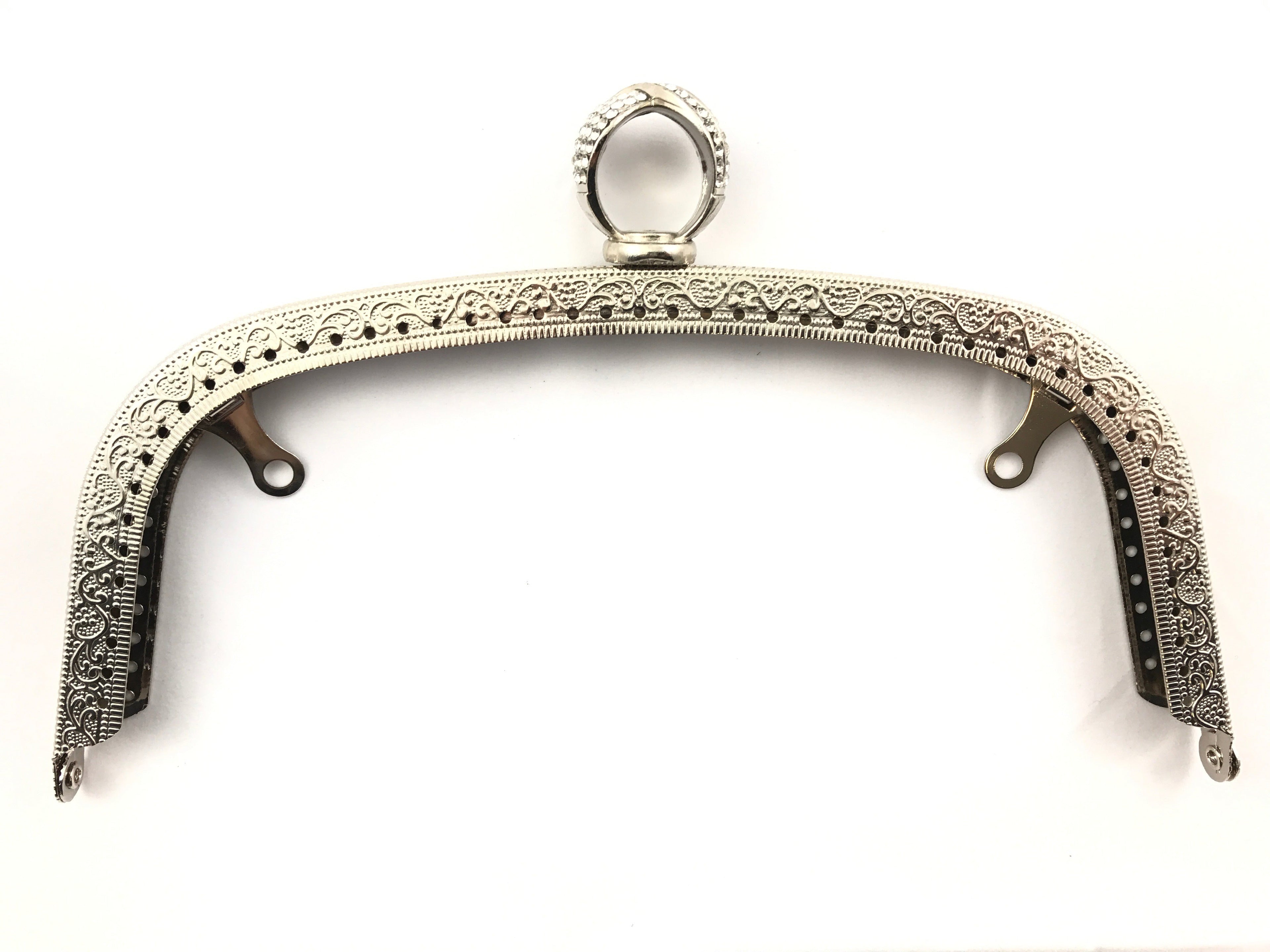 CLIC CLAC RETTANGOLO STRASS 20,5 CM CF.1PZ