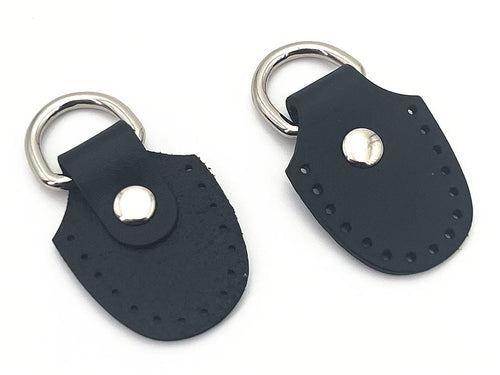 ATTACCO PONTICELLO 5x3 CM SIMILPELLE CF.2PZ