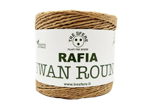 Rafia swan round 100%paper