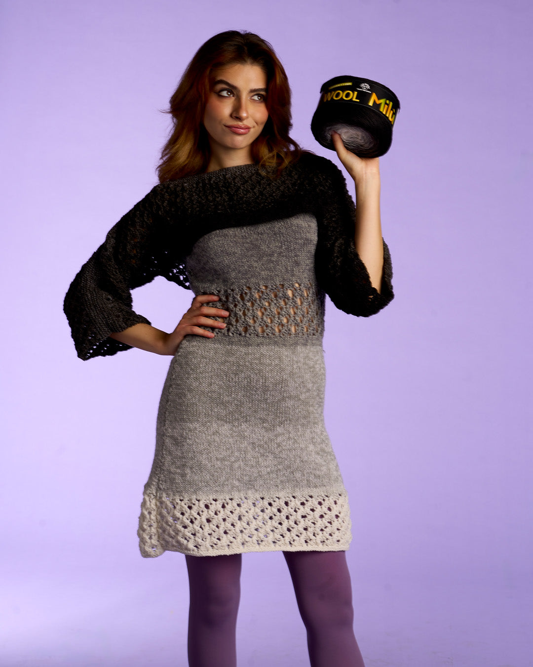 LANA WOOL MILU 50% LANA 50% ACRILICO CF 200 gr