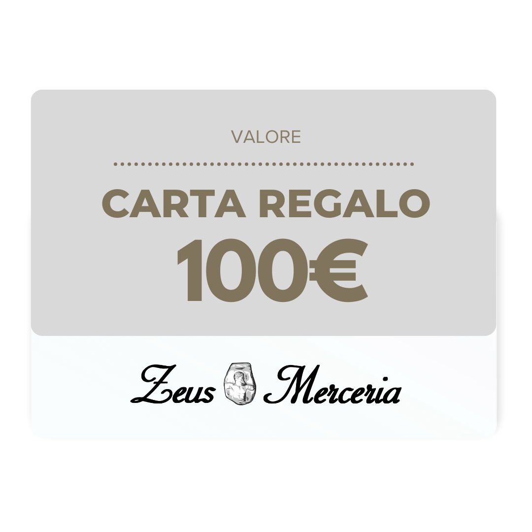 Gift Card 100€ Zeus Merceria