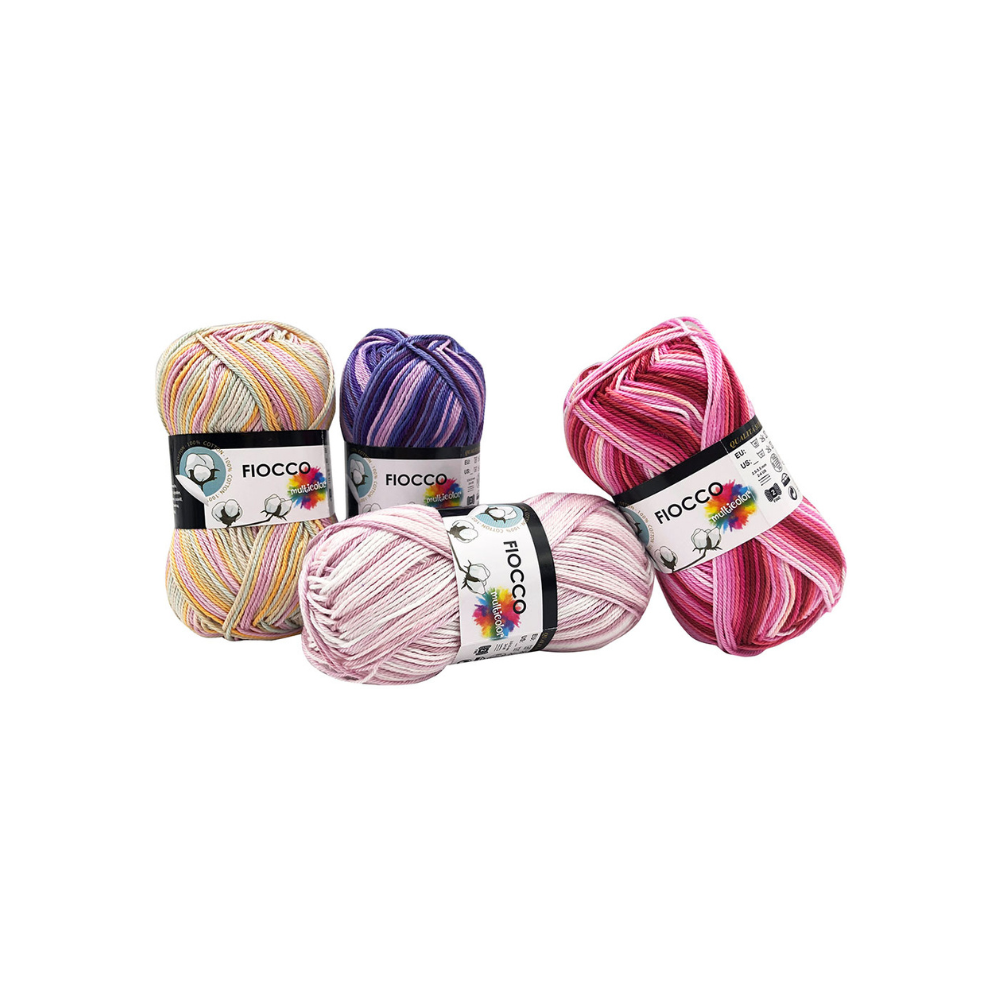 Cotone fiocco multicolor