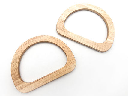 MANICI LEGNO LUNA CM 14X10 CF 2 pz