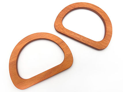 MANICI LEGNO LUNA CM 14X10 CF 2 pz
