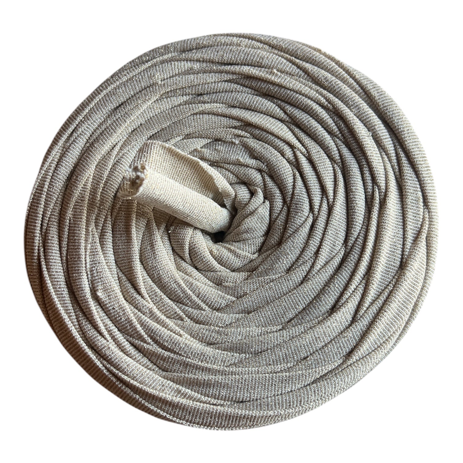 FETTUCCIA IN LYCRA CON LAME' ORO BEIGE ( STOCK)