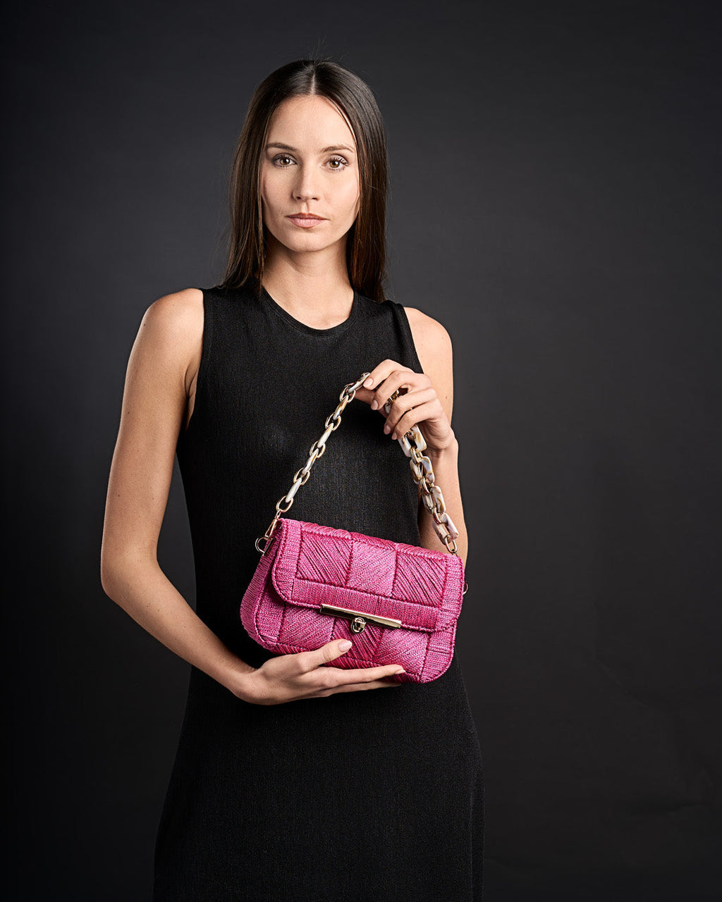 Cordino swan shiny glitter